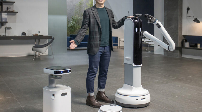 samsung-bot-care-y-bot-handy:-estos-robots-para-el-hogar-quieren-ser-nuestro-asistente-personal-y-encargarse-de-las-tareas-domesticas