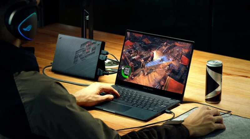 asus-rog-flow-x13:-el-primer-convertible-‘gaming’-de-asus-estrena-los-nuevos-ryzen-mobile-5000-e-incorpora-una-bestial-rtx-3080-externa