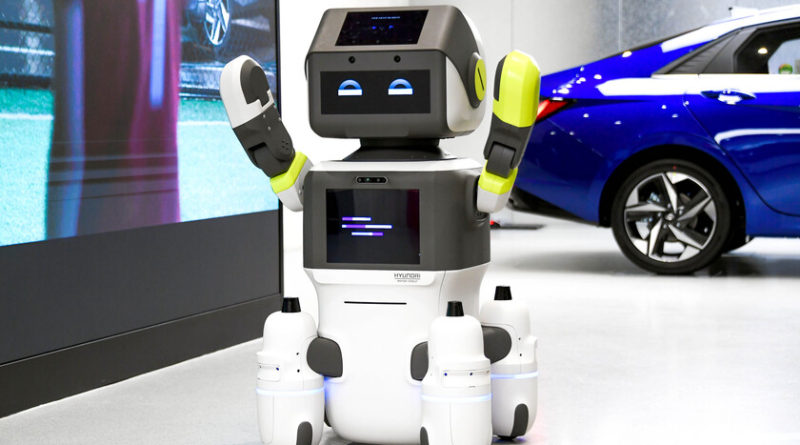 dal-e:-el-nuevo-robot-de-atencion-al-cliente-de-hyundai-habla,-se-mueve-y-hasta-reconoce-caras